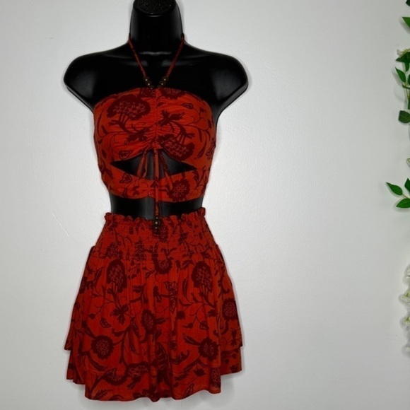 Anthropologie Beaded Skirt Set - Picture 2 of 6